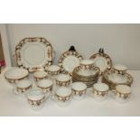 A large collection of vintage Stanley bone china 38 pieces