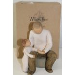 A boxed collectable Willow Tree figure