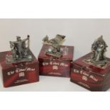 Three boxed Tudor Mint fantasy figure