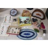 A job lot of Geodes & other items