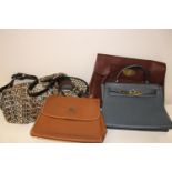 A selection of Ladies hand bags & purses (sold as seen)