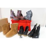 A job lot of assorted Ladies boots etc (sold as seen)