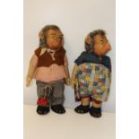 Two large vintage Steiff figures (sold as seen)