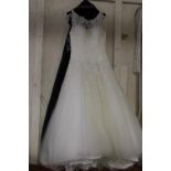 A Ladies Justin Alexander wedding dress USA size 10