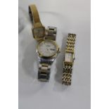 Three Ladies vintage dress watches Accurist, Lorus etc