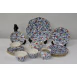 A pretty James Kent vintage tea service (Sold as seen) 18 pieces