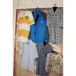 A selection of clothing (sold as seen)