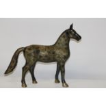 A large metal ware horse figure 44x40cm