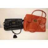 Two good quality leather Ladies hand bags (sold as seen)