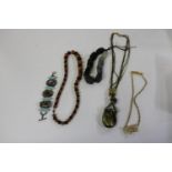 A selection of costume jewellery