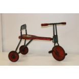 A vintage Triang child's tricycle Collection only Collection only