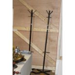 A pair of modern coat rack/umbrella stands Collection only
