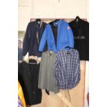 A selection of clothing (sold as seen)