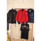 A selection of clothing (sold as seen)