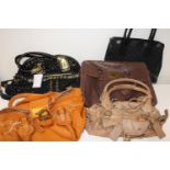 A selection of Ladies hand bags & purses (sold as seen)