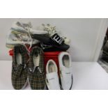 A selection of assorted sports shoes (sold as seen)