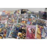 A job lot of assorted collectable comics