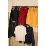 A selection of clothing (sold as seen)