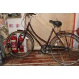 A vintage Raleigh push bike Collection only