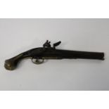 A Brander & Potts flintlock pistol circa 1810 (sold as seen)