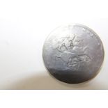 A 1820 George III silver crown