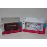 Two boxed London 2012 Olympics die-cast models