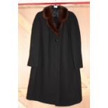 A Ladies vintage coat (sold as seen)