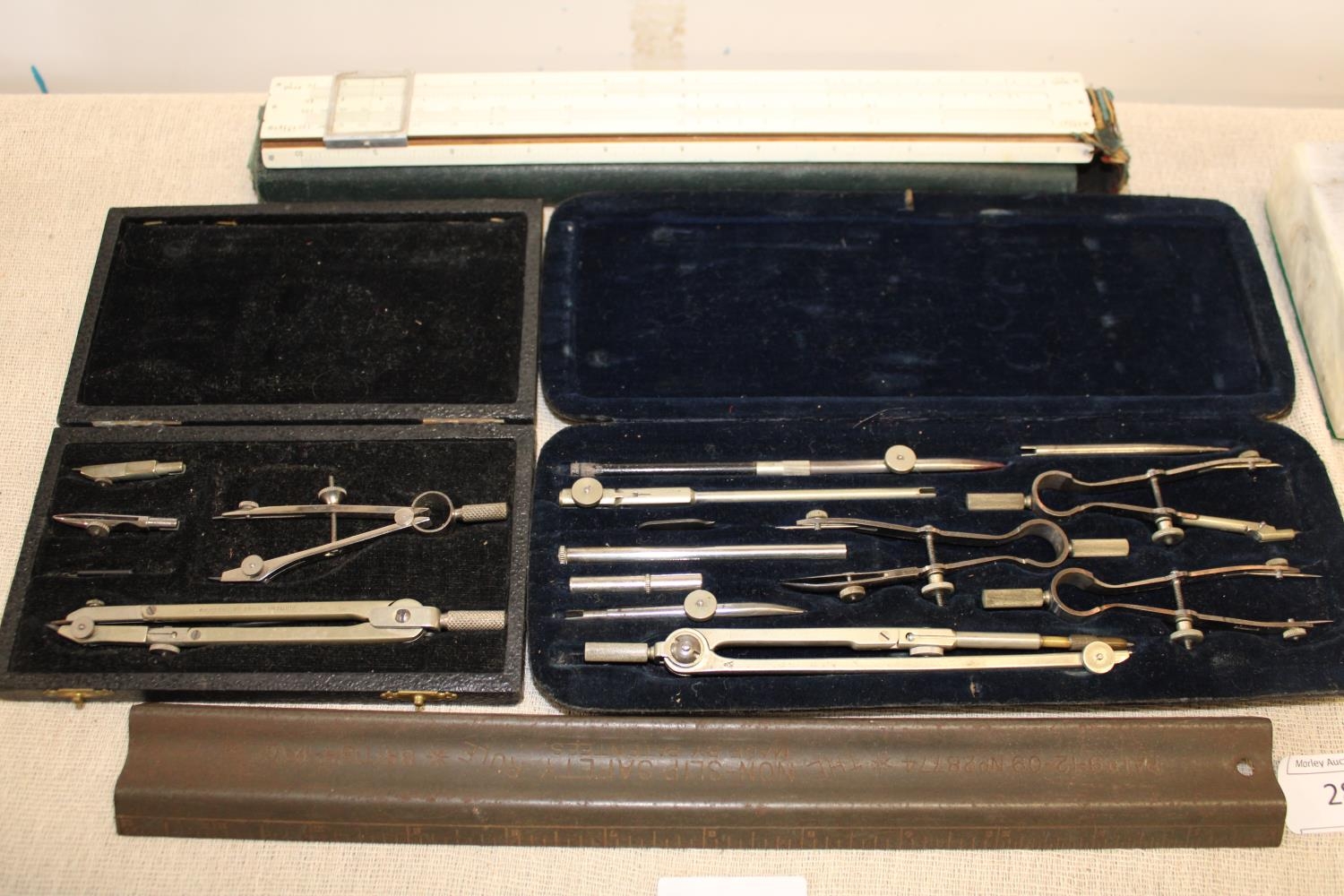 A selection of scientific instruments etc