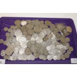 A large collection of old British coinage etc