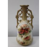 A piece of Victorian period Austrian porcelain h29cm