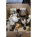 A large job lot of assorted ceramics & other items collection only