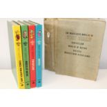 A box set of four vintage Walt Disney books by Grolier