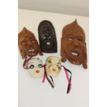 A selection of assorted face masks