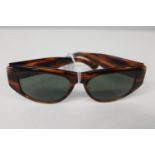 Vintage Ray Ban Bausch & Lomb Dekko Tortoiseshell sunglasses. B & L Ray Ban USA is engraved on the