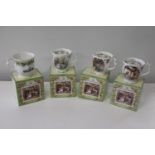 A set of four Brambly Hedge boxed mugs (The four seasons)