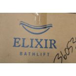 A new boxed Elixir bath lift