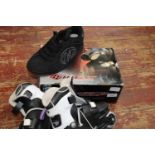 A pair of line skates & new pair of Heelys size 5