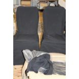 Job lot of event chair covers (black)