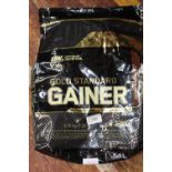 Three bags of new body building protein