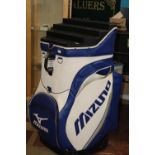 A large golf club display bag 129cm x 73cm. collection only