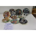 A selection of collectors plates