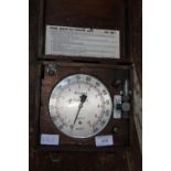 A vintage Kismet master air pressure gauge