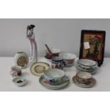 A job lot of assorted Oriental ceramics