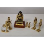 Selection of Egyptian themed models