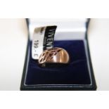 A new Viventy rose gold plated silver ring size M