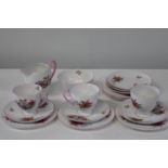 A sixteen piece part Shelley tea set (2530)