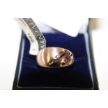 A boxed gold on silver Viventy ring size M