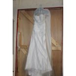 A wedding dress