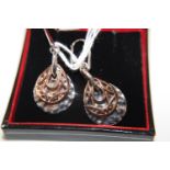 A new pair of Viventy rose gold plated silver earrings