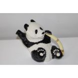 A rare Beswick tea pot in the form of a Giant Panda model No 742